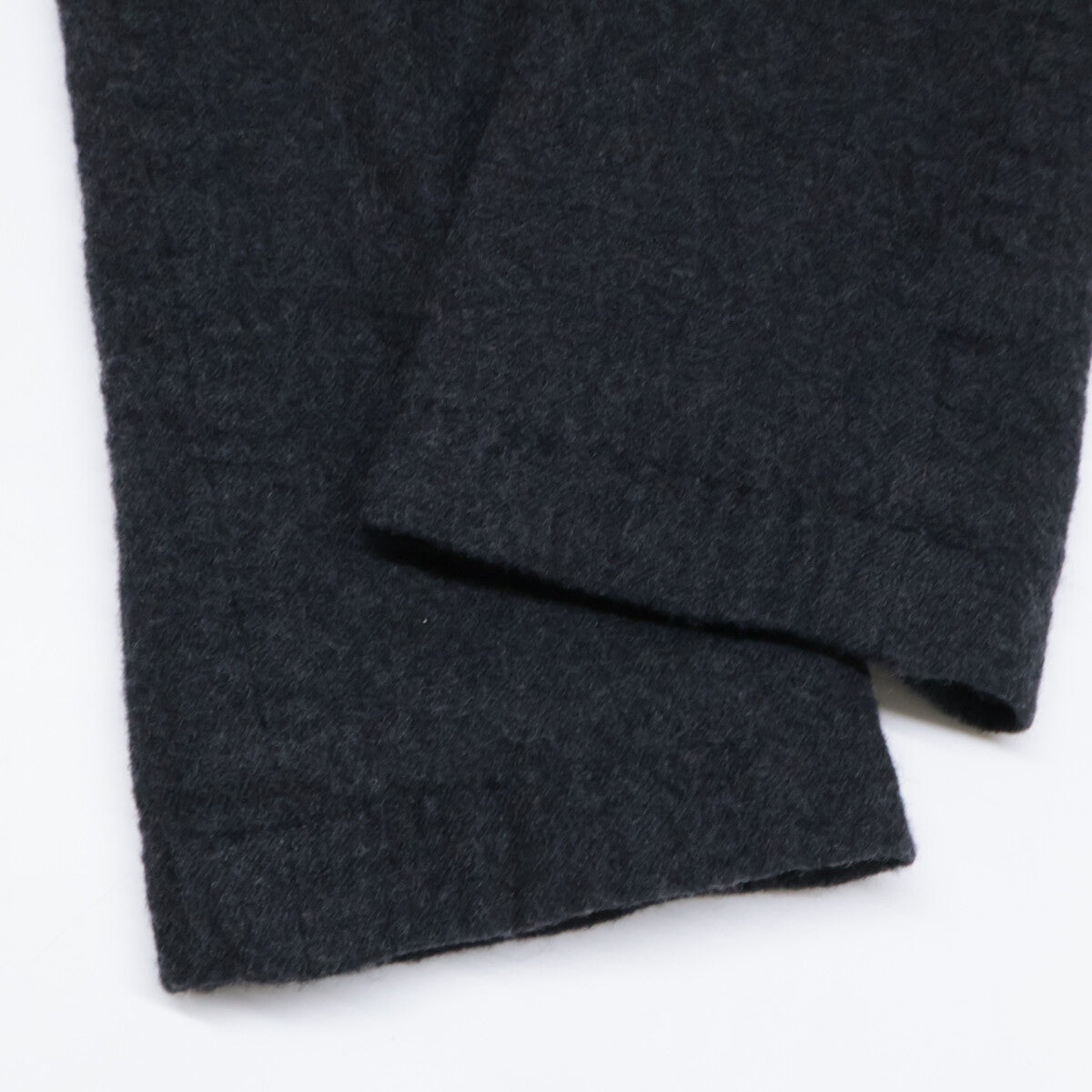 J9305 Compressed Wool Stand Collar Coat 2 Men's