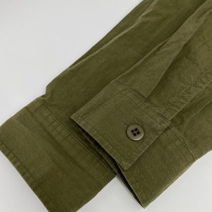 Khaki Anorak Parka Top for Men