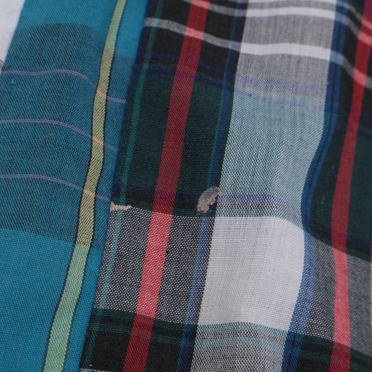 Check Reconstruction Western Shirt Top S Men's