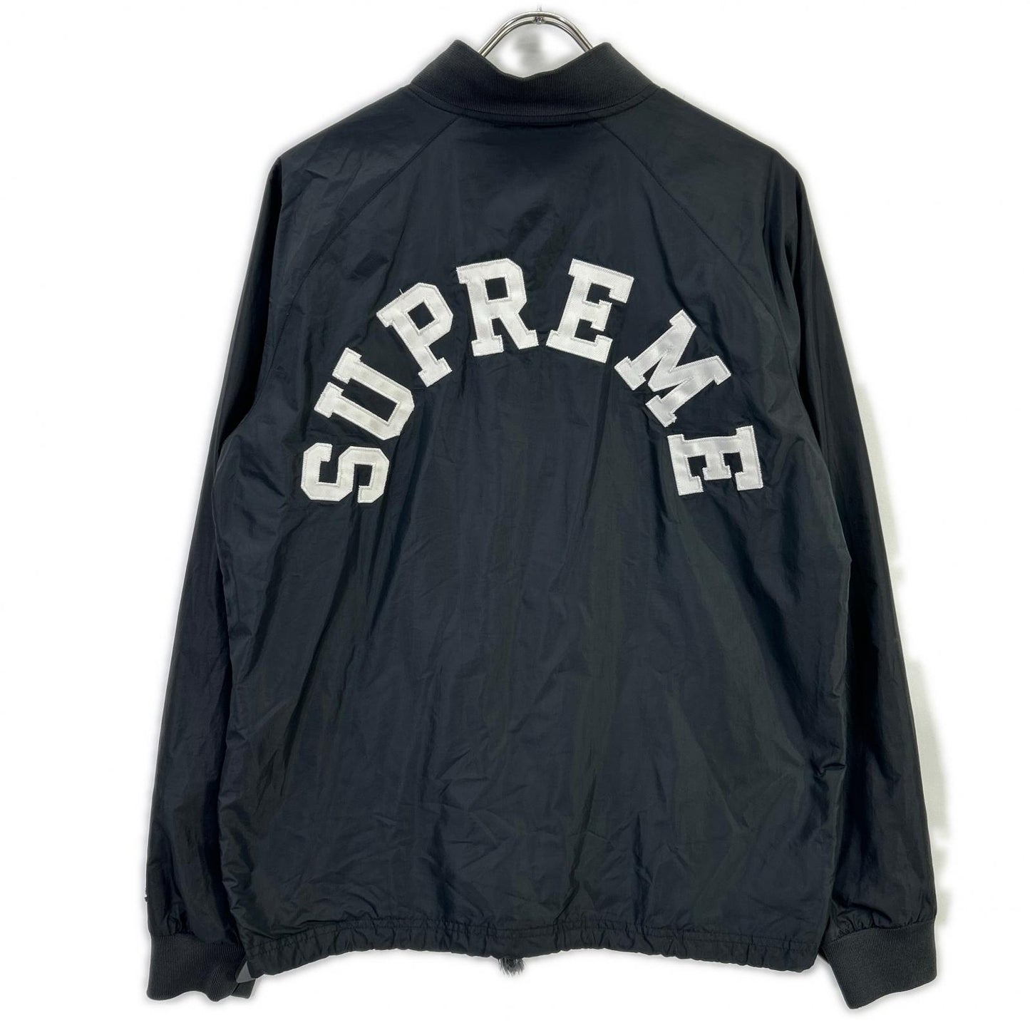 Champion 冠军 ×SUPREME 10SS 黑色定制教练夹克