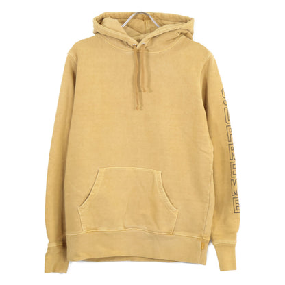 13SS Yellow Sleeve Logo Hoodie Top S Men's
