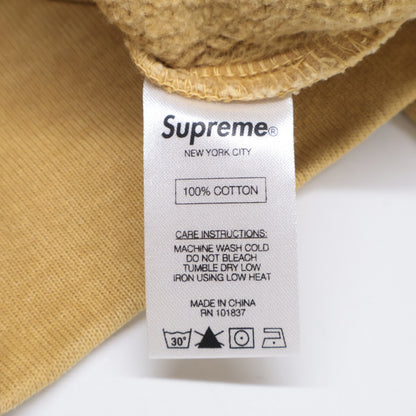 13SS Yellow Sleeve Logo Hoodie Top S Men's