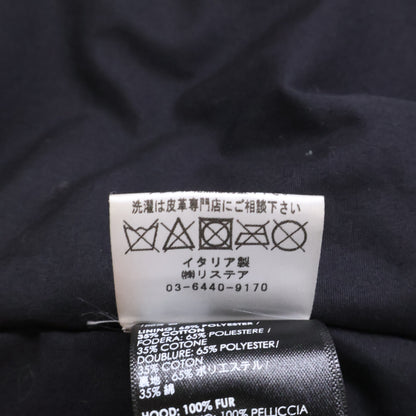 W9M04161DE Raccoon Fur Denim Coat M Men's