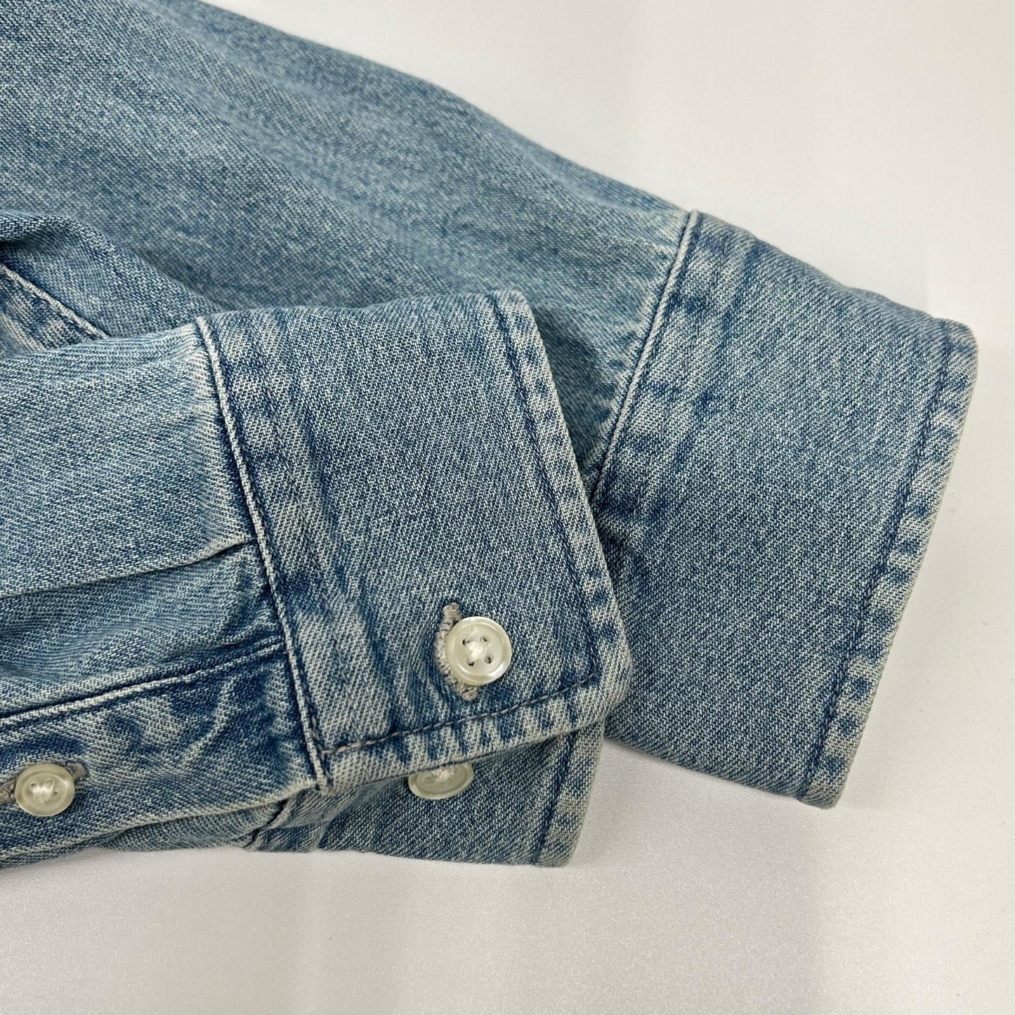 Supreme シュプリーム ロゴ刺繍 デニムボタンダウンシャツ トップス