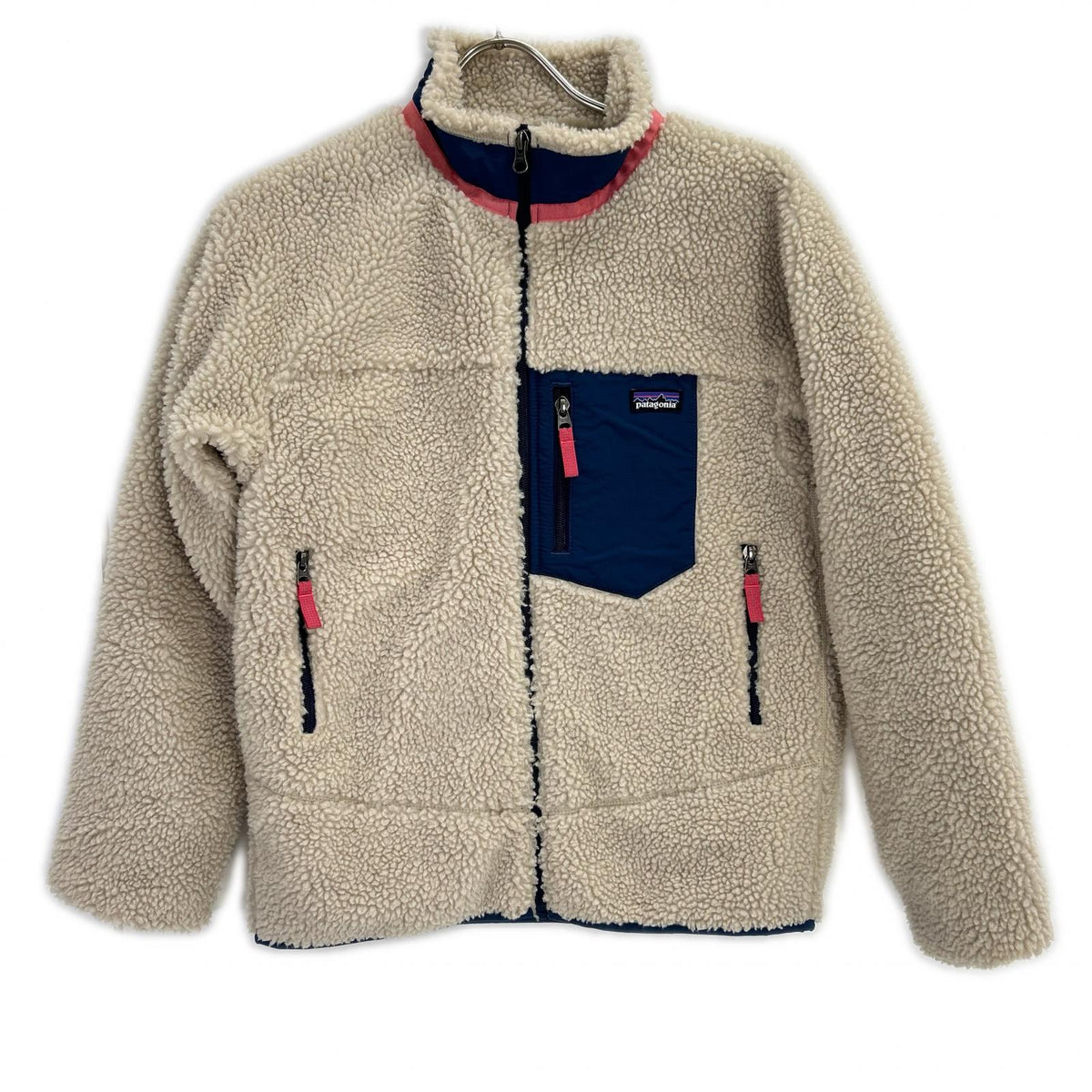 Patagonia 65265 Beige Boa Retro Fleece Jacket Jacket