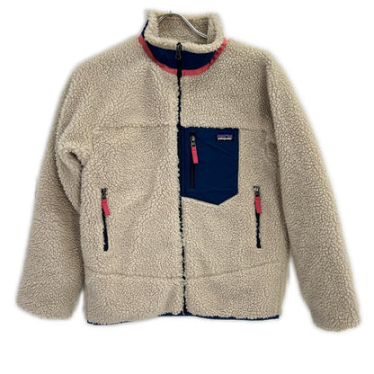 Patagonia 65265 Beige Boa Retro Fleece Jacket Jacket