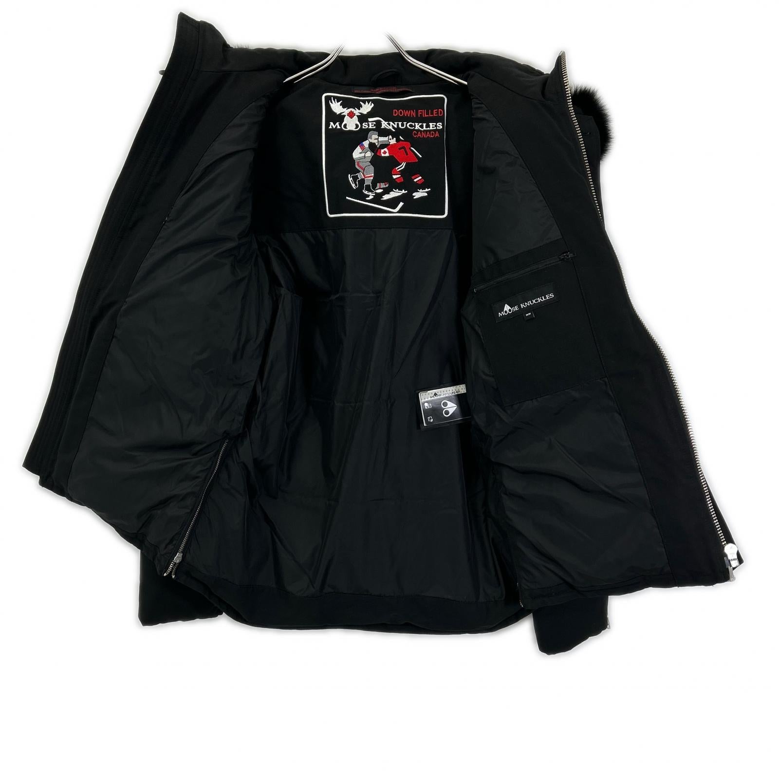 MOOSE KNUCKLES ムースナックルズ 21AU-MK2228M3Q ブラック 3Q ダウンジャケット ジャケット