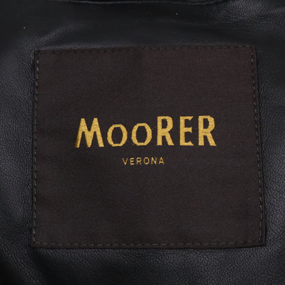 MOORER ムーレー 新品未使用 国内正規 ODISSEO-PEF ラムレザー ダウンジャケット ジャケット