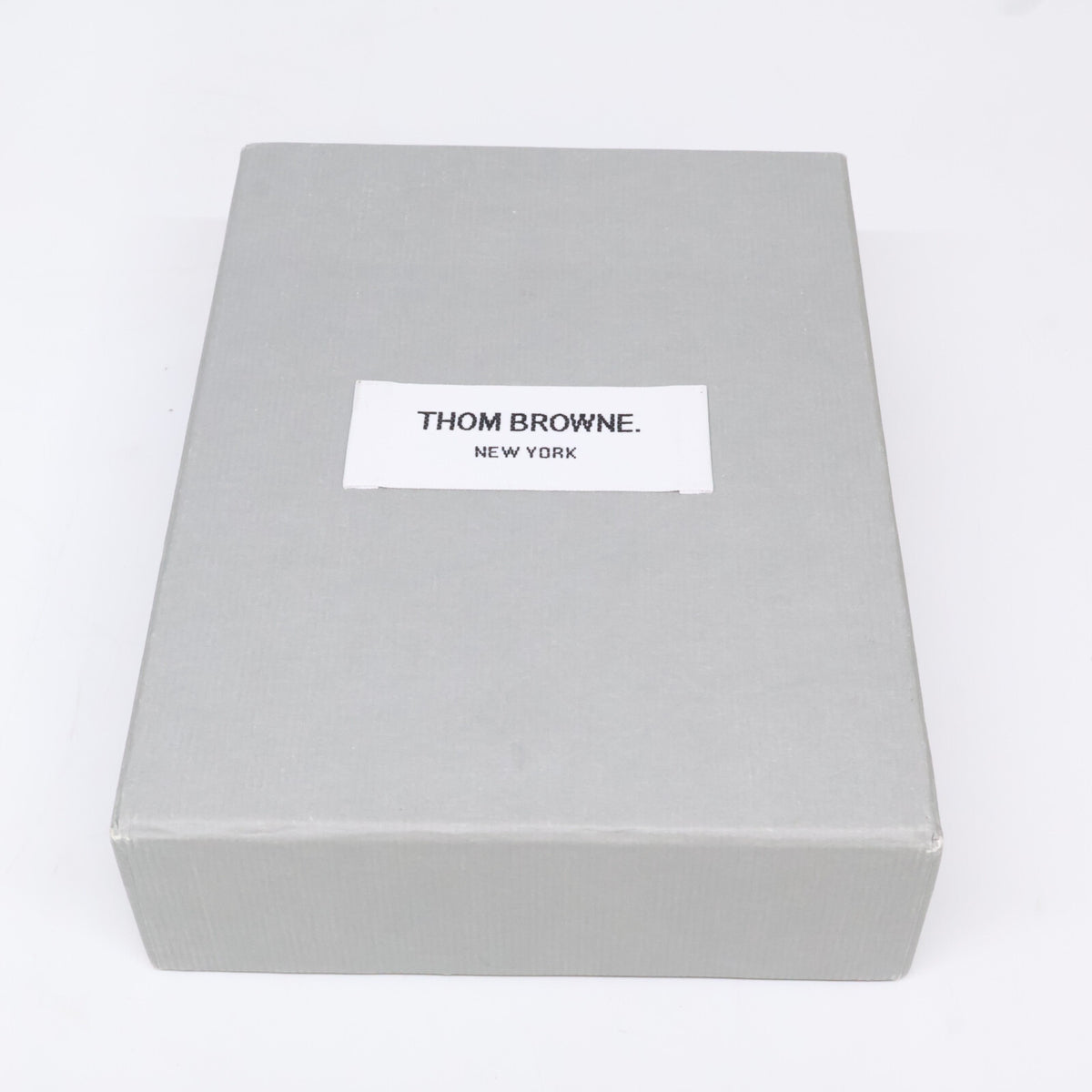 THOM BROWNE トムブラウン 【美品】MAW080A-00198 ペブルグレイン ハーフジップアラウンドウォレット コインケース