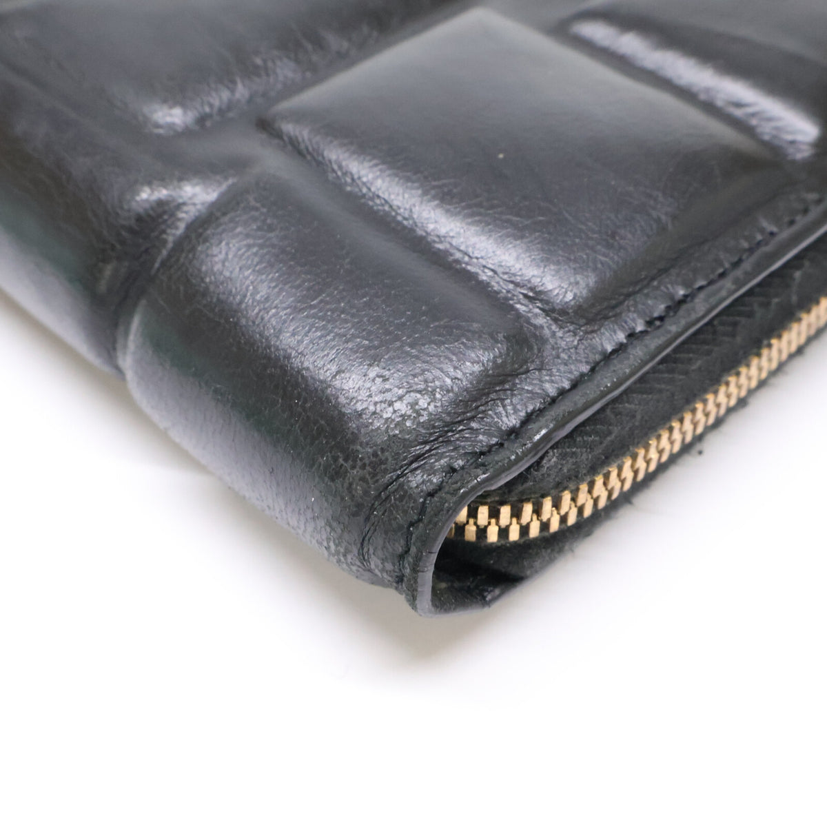 BOTTEGA VENETA padded zip long wallet long wallet (with coin purse)