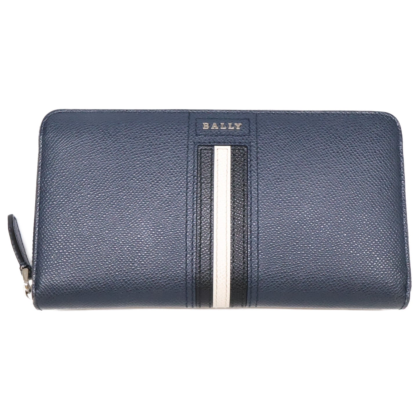BALLY 【Like new】6218051 TELEN.LT/17 bovine leather round-zip long wallet long wallet (with coin purse)