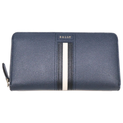 BALLY 【Like new】6218051 TELEN.LT/17 bovine leather round-zip long wallet long wallet (with coin purse)