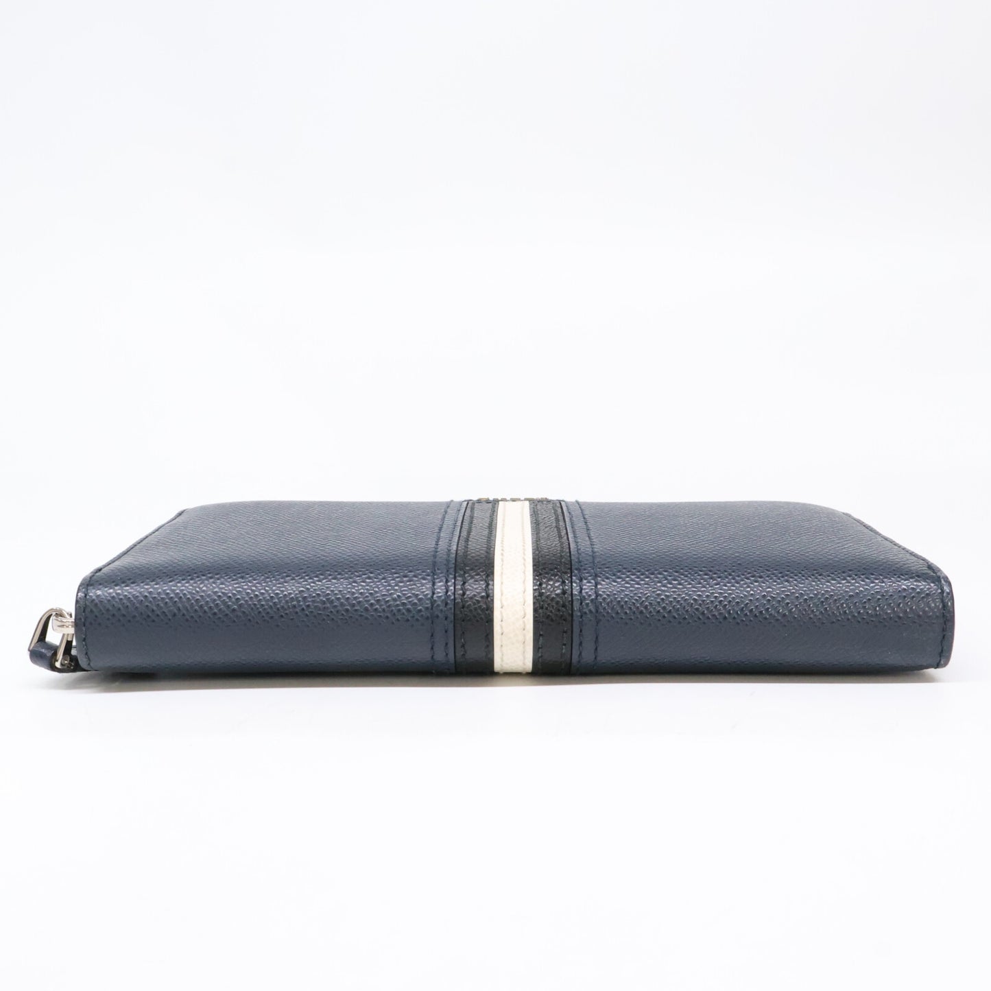 BALLY 【Like new】6218051 TELEN.LT/17 bovine leather round-zip long wallet long wallet (with coin purse)