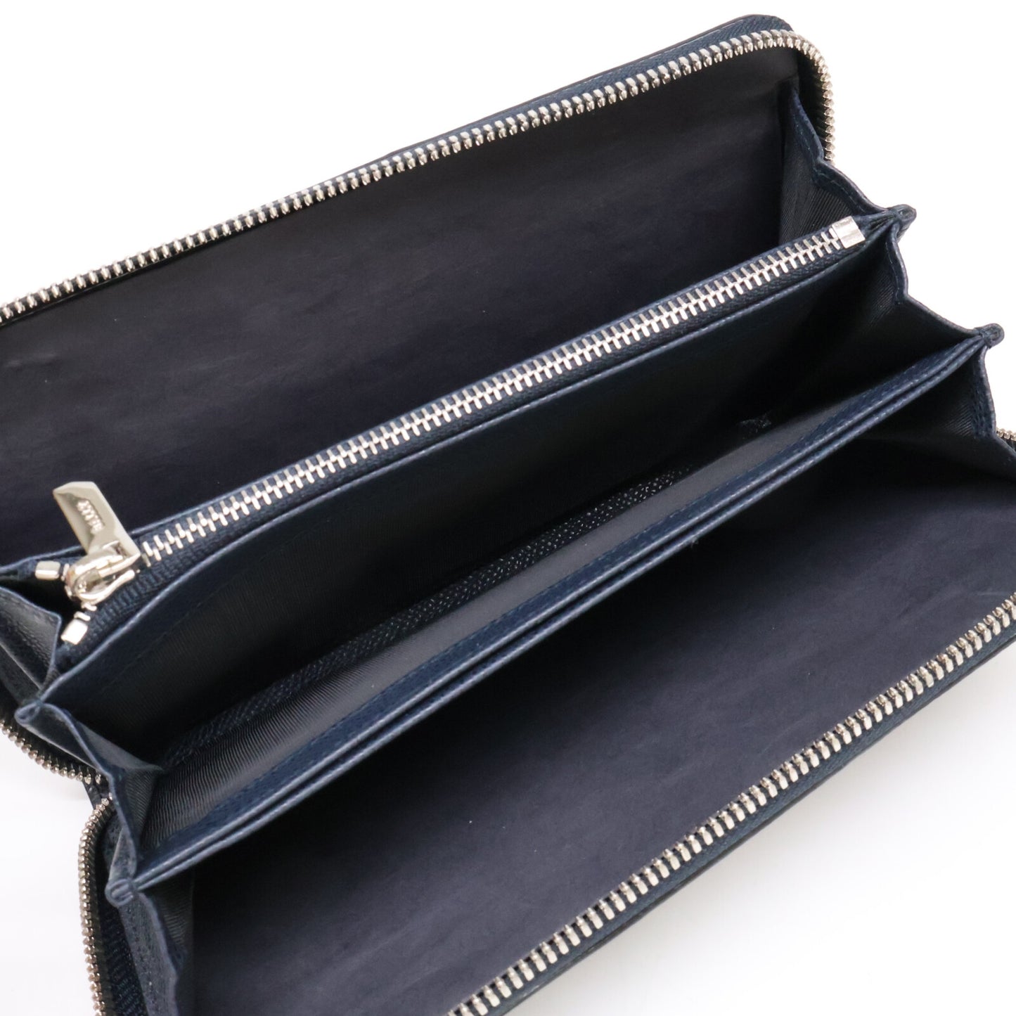 BALLY 【Like new】6218051 TELEN.LT/17 bovine leather round-zip long wallet long wallet (with coin purse)
