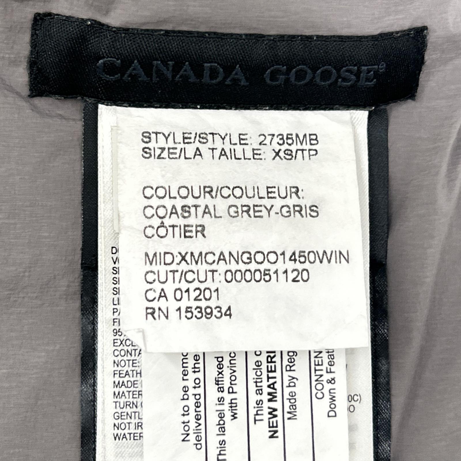 CANADA GOOSE カナダグース 2735MB グレー ハイブリッジ ボンバージャケット ジャケット