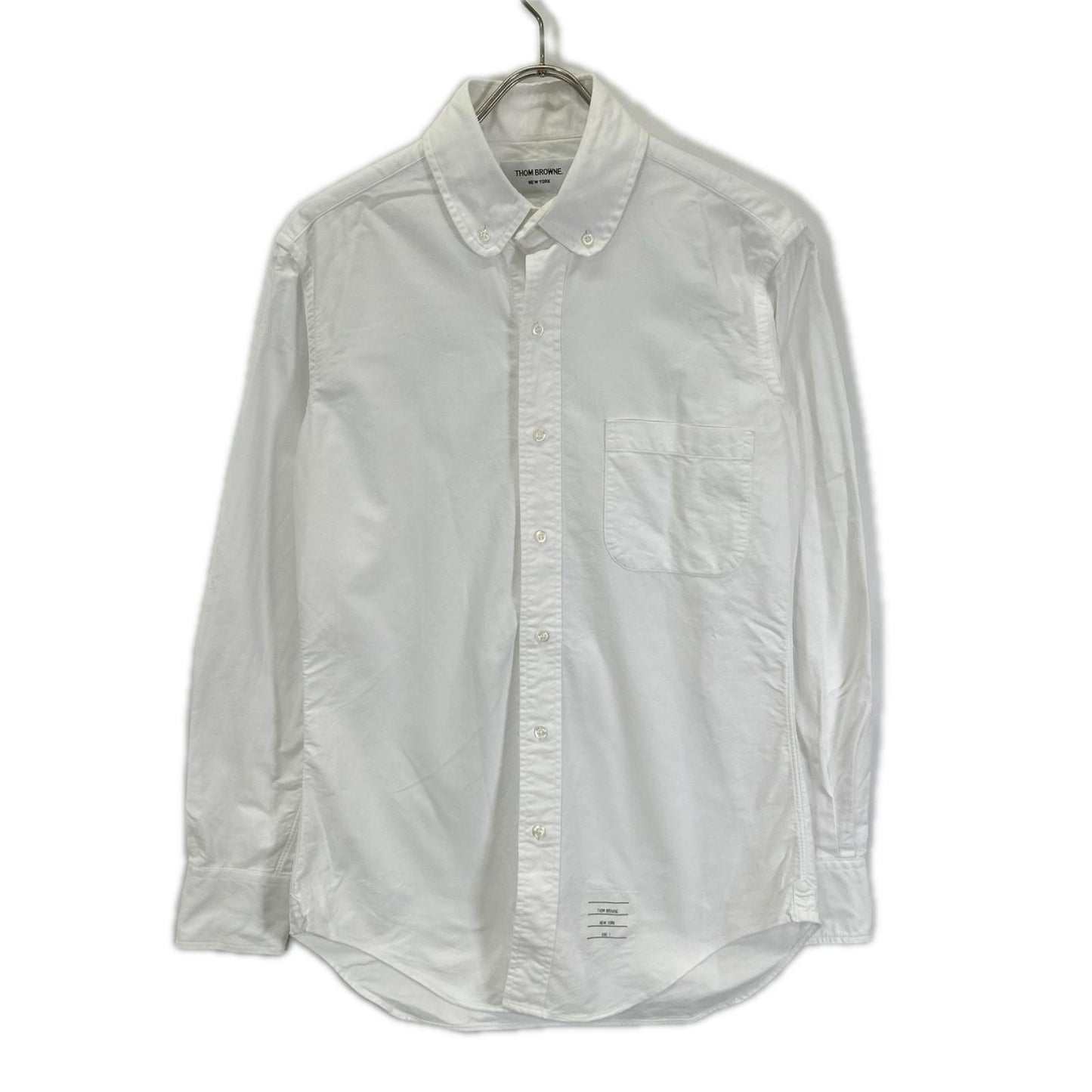 THOM BROWNE トムブラウン MWL002AW5259 ホワイト 長袖 シャツ トップス