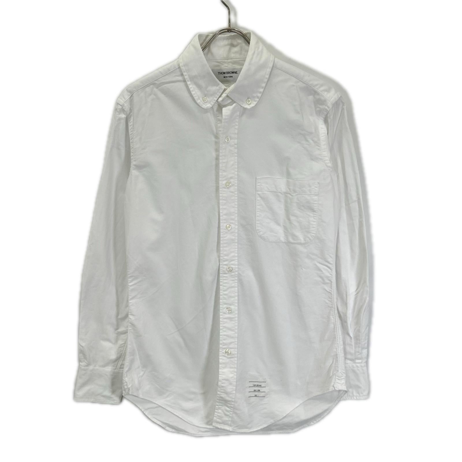 THOM BROWNE トムブラウン MWL002AW5259 ホワイト 長袖 シャツ トップス
