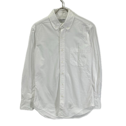 THOM BROWNE トムブラウン MWL002AW5259 ホワイト 長袖 シャツ トップス