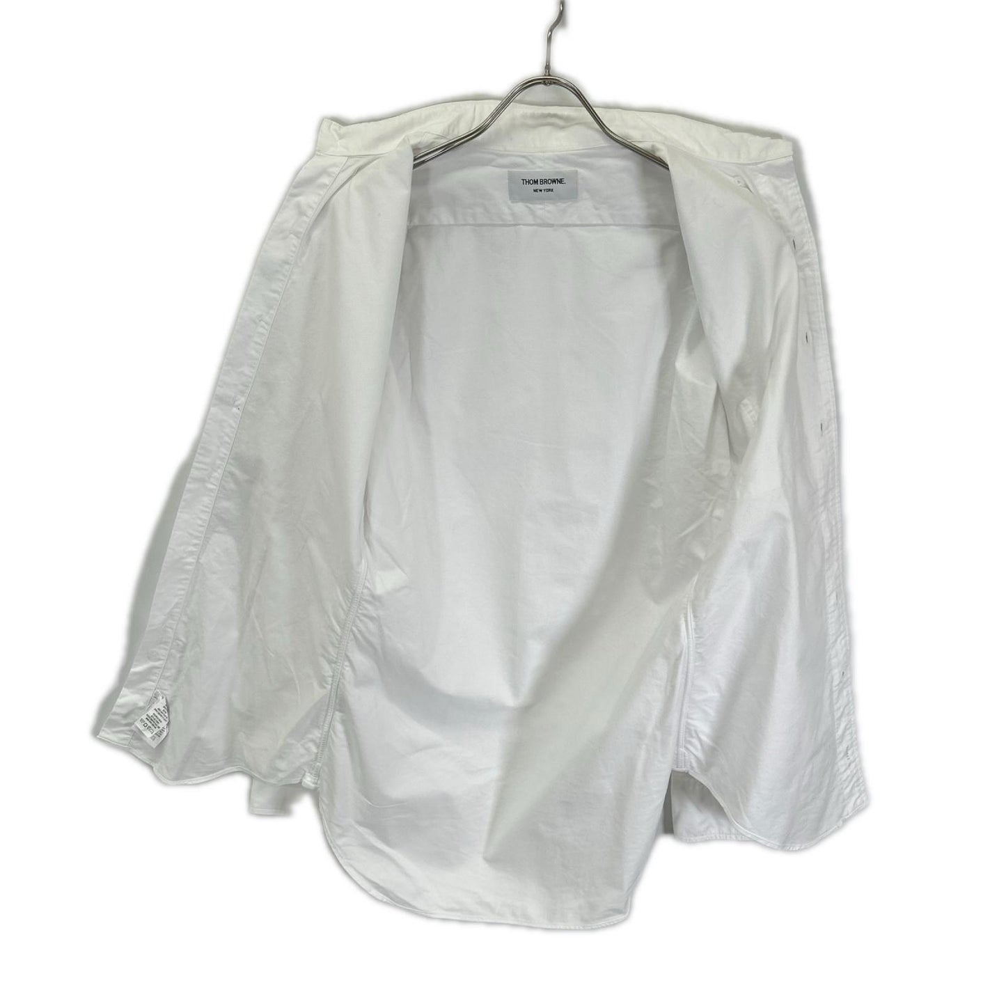 THOM BROWNE トムブラウン MWL002AW5259 ホワイト 長袖 シャツ トップス