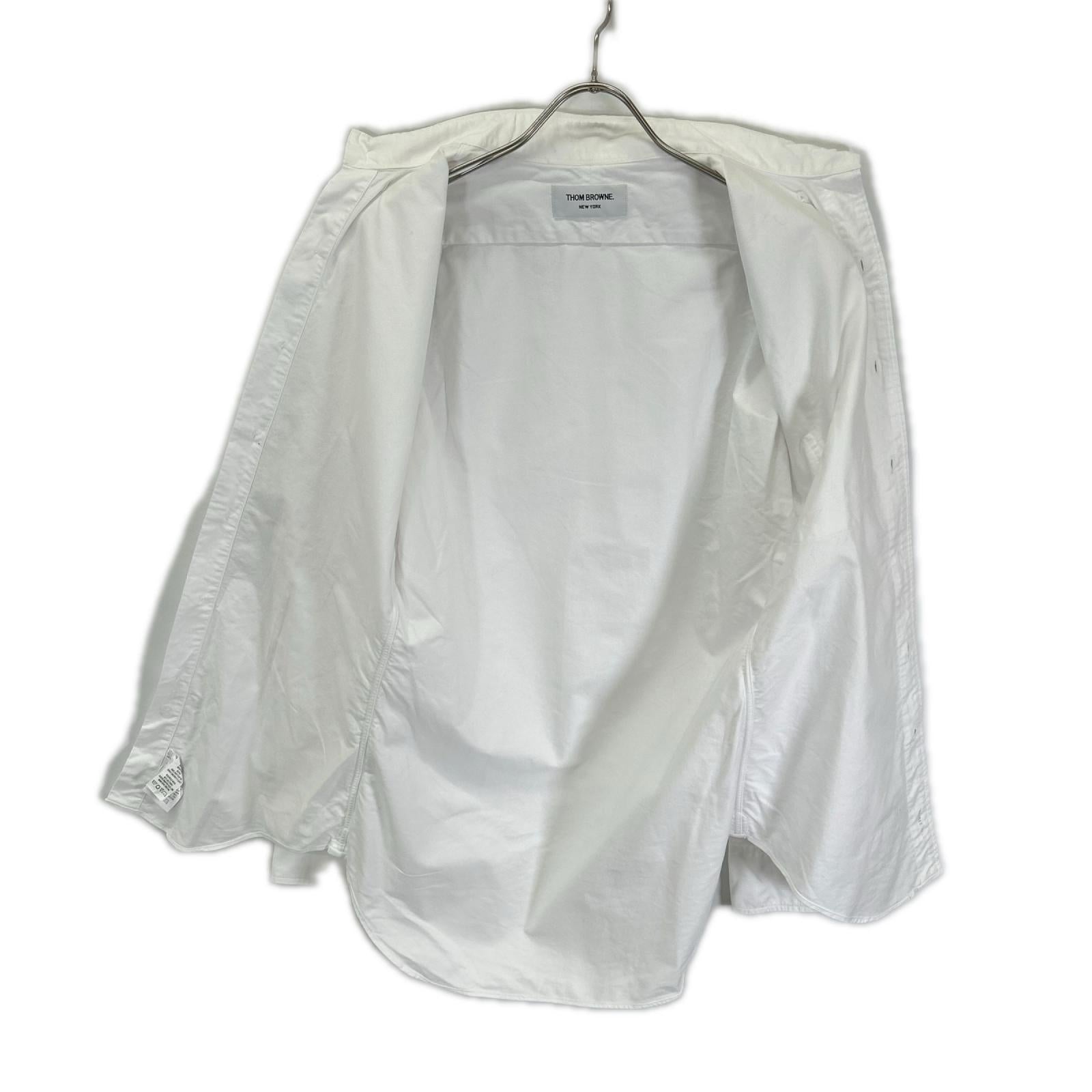 THOM BROWNE トムブラウン MWL002AW5259 ホワイト 長袖 シャツ トップス