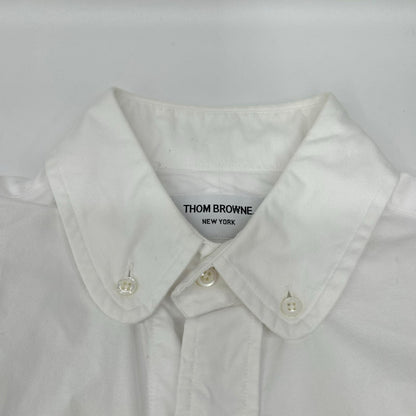 THOM BROWNE トムブラウン MWL002AW5259 ホワイト 長袖 シャツ トップス