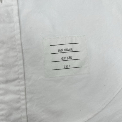 THOM BROWNE トムブラウン MWL002AW5259 ホワイト 長袖 シャツ トップス