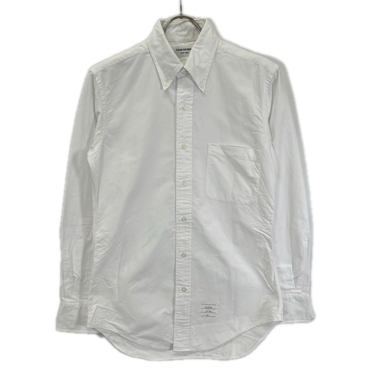 THOM BROWNE トムブラウン MWL001AW5259 ホワイト 長袖 シャツ トップス