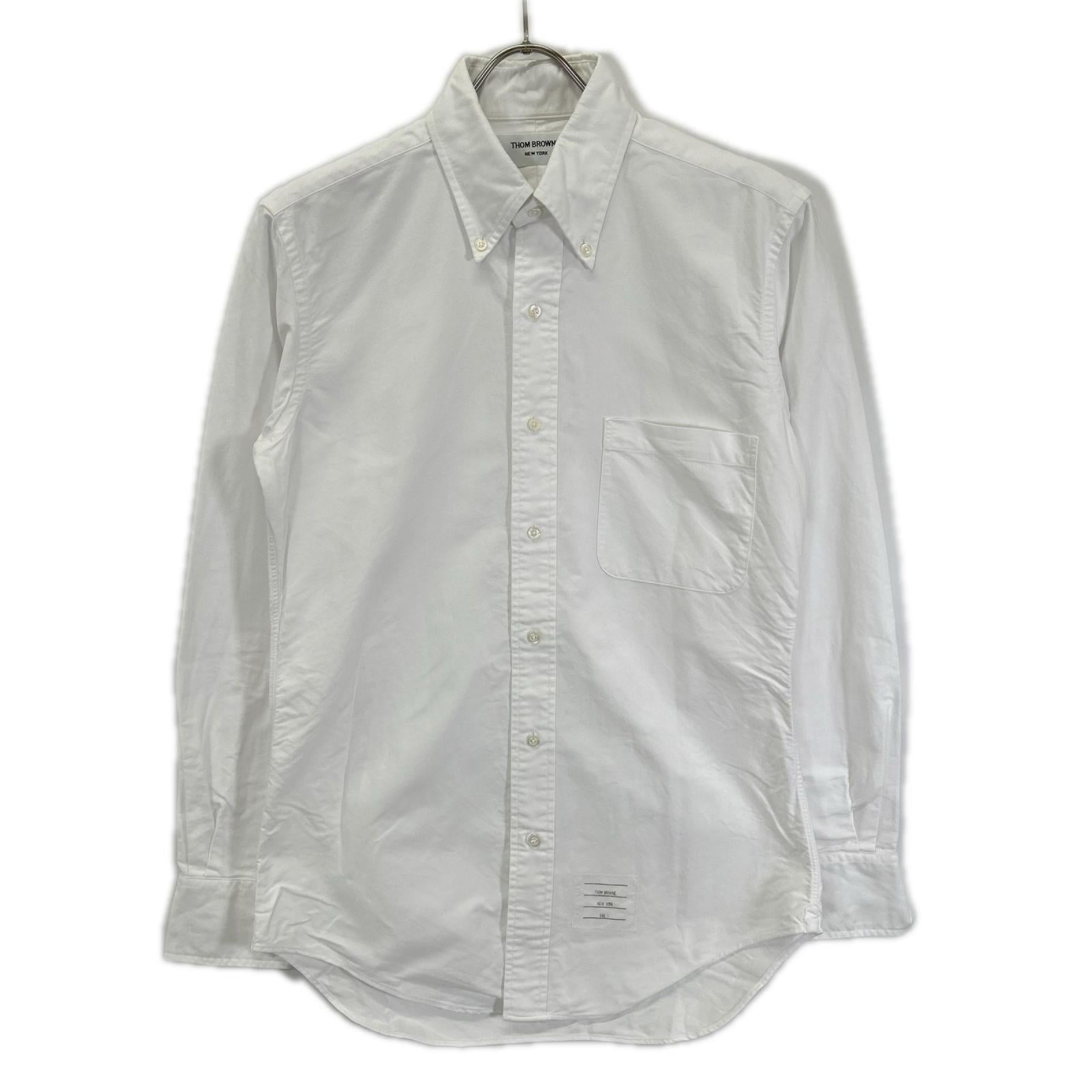 THOM BROWNE トムブラウン MWL001AW5259 ホワイト 長袖 シャツ トップス