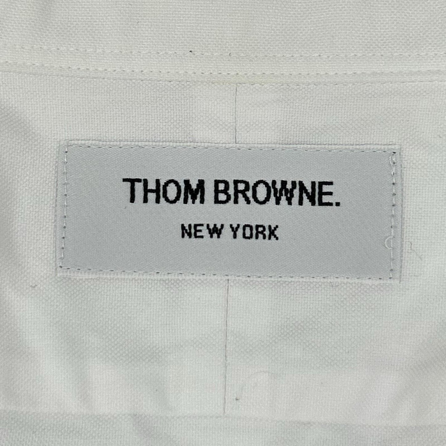 THOM BROWNE トムブラウン MWL001AW5259 ホワイト 長袖 シャツ トップス