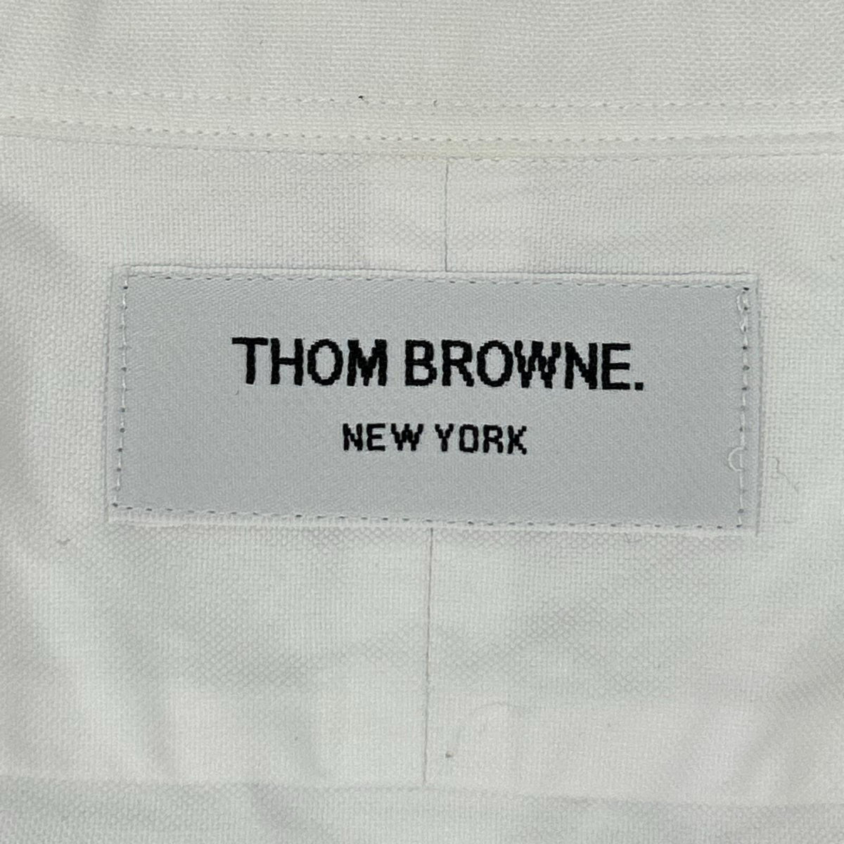THOM BROWNE トムブラウン MWL001AW5259 ホワイト 長袖 シャツ トップス