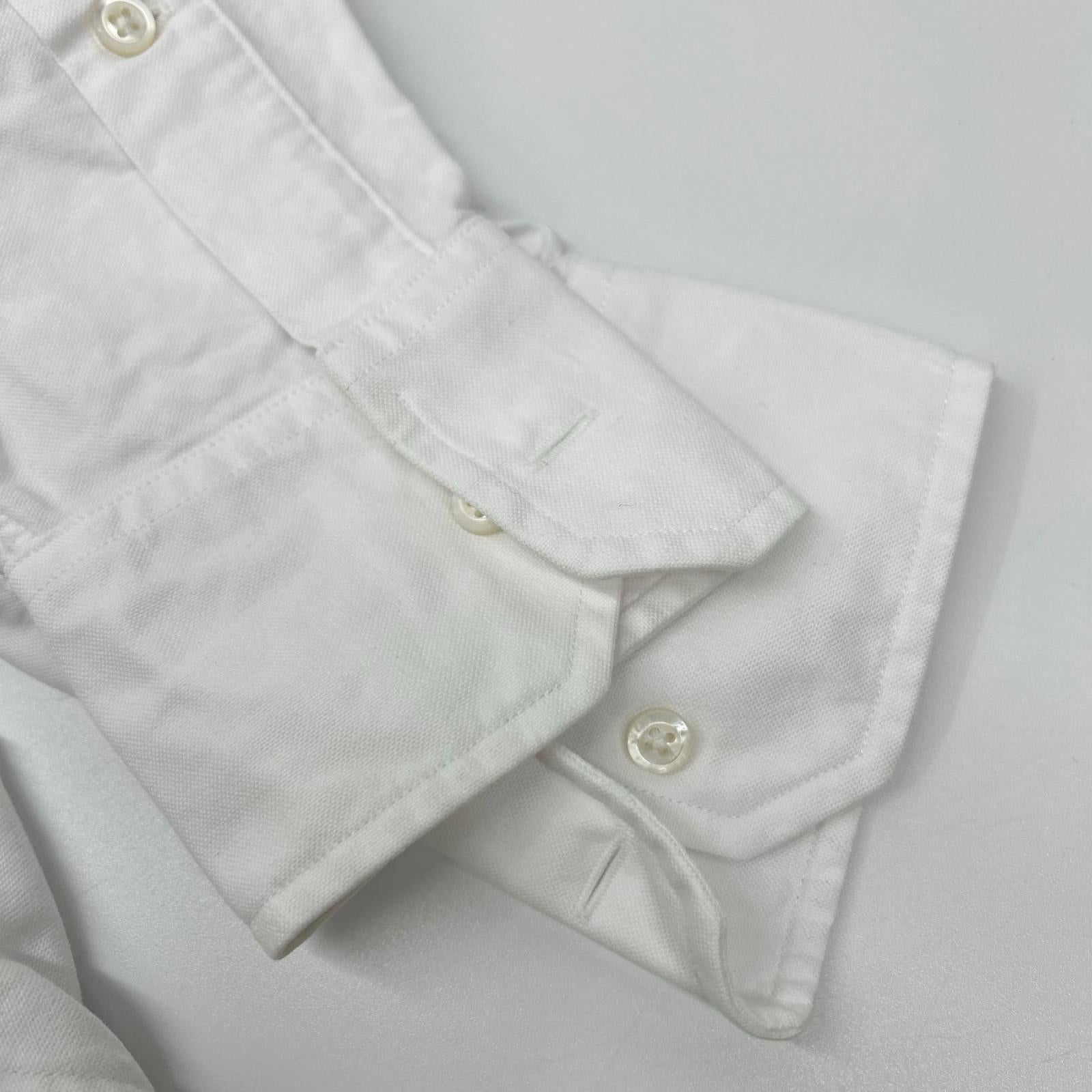 THOM BROWNE トムブラウン MWL001AW5259 ホワイト 長袖 シャツ トップス