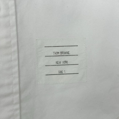 THOM BROWNE トムブラウン MWL001AW5259 ホワイト 長袖 シャツ トップス