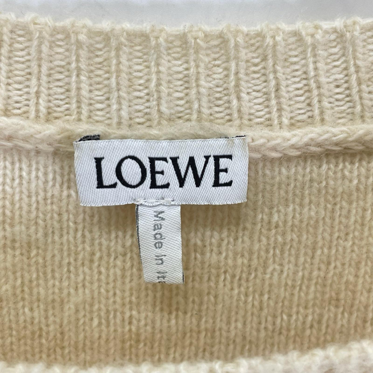 LOEWE ロエベ S359Y14KBE アナグラム ウール ニット トップス