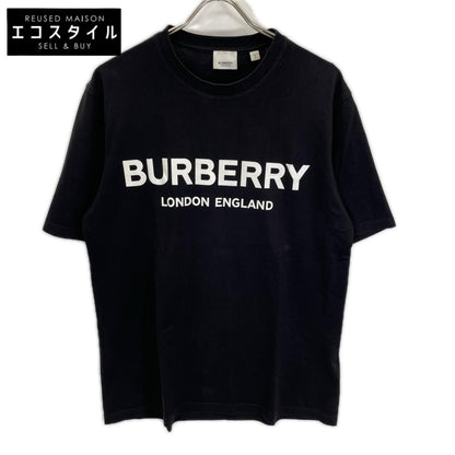 BURBERRY バーバリー 8026016 ブラック ロゴTシャツ トップス