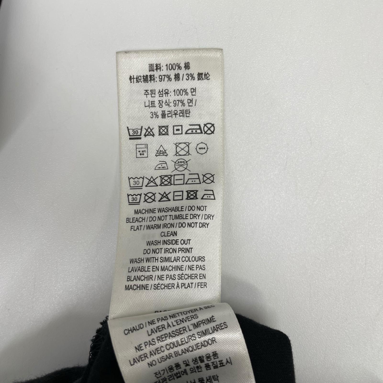 BURBERRY バーバリー 8026016 ブラック ロゴTシャツ トップス