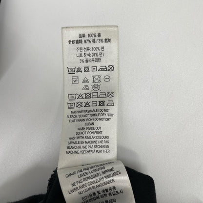 BURBERRY バーバリー 8026016 ブラック ロゴTシャツ トップス