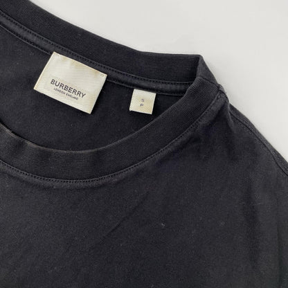 BURBERRY バーバリー 8026016 ブラック ロゴTシャツ トップス