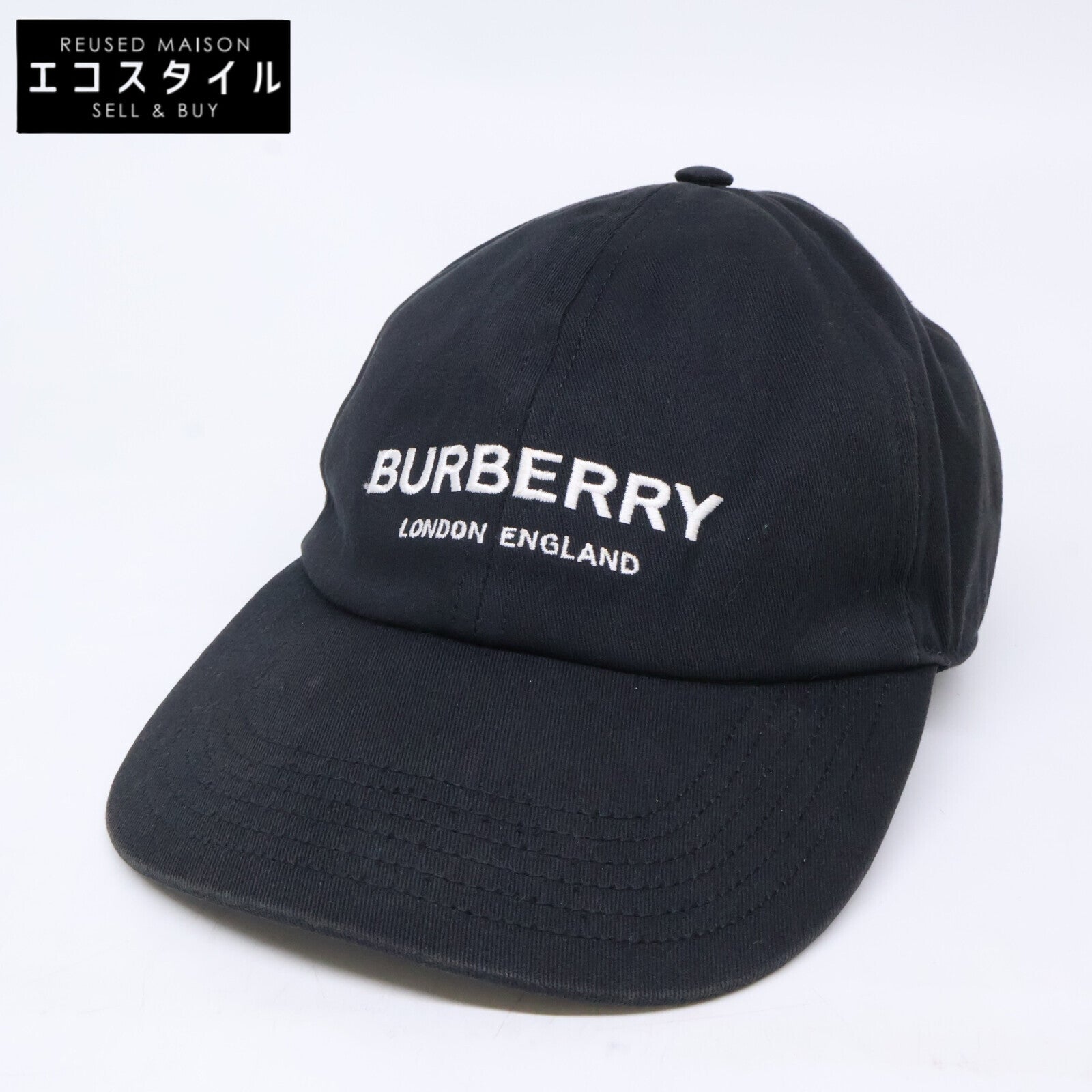 BURBERRY バーバリー 【即決/国内正規】8010635/69E ロゴ刺繍 ベースボールキャップ 帽子