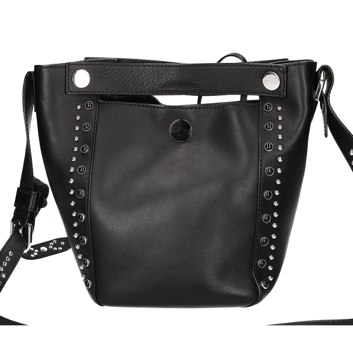 3.1 Phillip lim スリーワンフィリップリム 【美品】AS17ーA073NPS Dolly Small Studded Tote / Bucket Bag スタッズ ショルダーバッグ