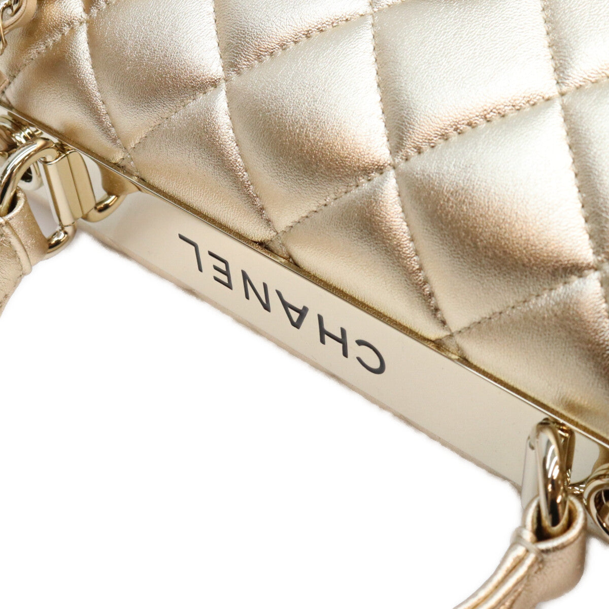 CHANEL シャネル 31番 A92236 ゴールド トレンディCCスモール ラム ショルダーバッグ ショルダーバッグ