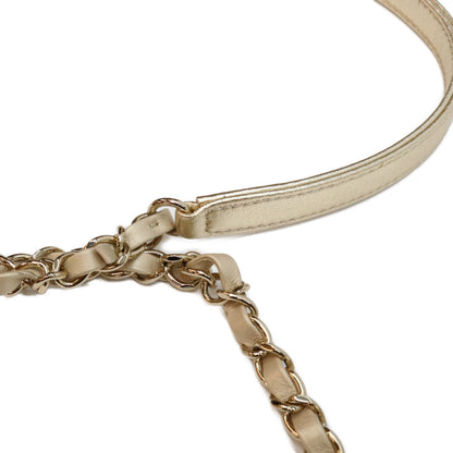 CHANEL シャネル 31番 A92236 ゴールド トレンディCCスモール ラム ショルダーバッグ ショルダーバッグ