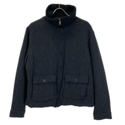 POLObyRalphLauren ポロラルフローレン グレー系 ウール ヘリンボーン ジップアップ ブルゾン ジャケット