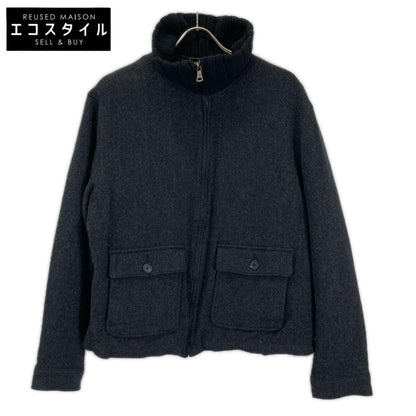 POLObyRalphLauren ポロラルフローレン グレー系 ウール ヘリンボーン ジップアップ ブルゾン ジャケット
