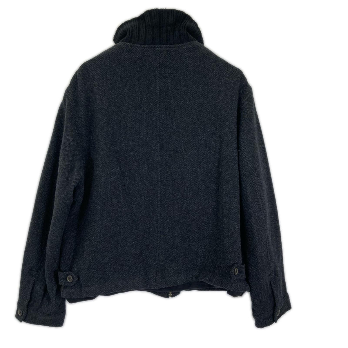 POLObyRalphLauren ポロラルフローレン グレー系 ウール ヘリンボーン ジップアップ ブルゾン ジャケット