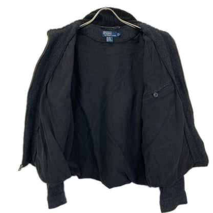 POLObyRalphLauren ポロラルフローレン グレー系 ウール ヘリンボーン ジップアップ ブルゾン ジャケット