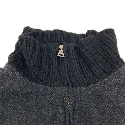POLObyRalphLauren ポロラルフローレン グレー系 ウール ヘリンボーン ジップアップ ブルゾン ジャケット