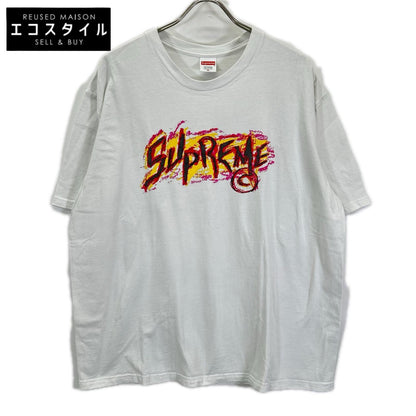 Supreme シュプリーム 20FW ホワイト Scratch Tee Tシャツ トップス