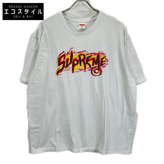 Supreme シュプリーム 20FW ホワイト Scratch Tee Tシャツ トップス