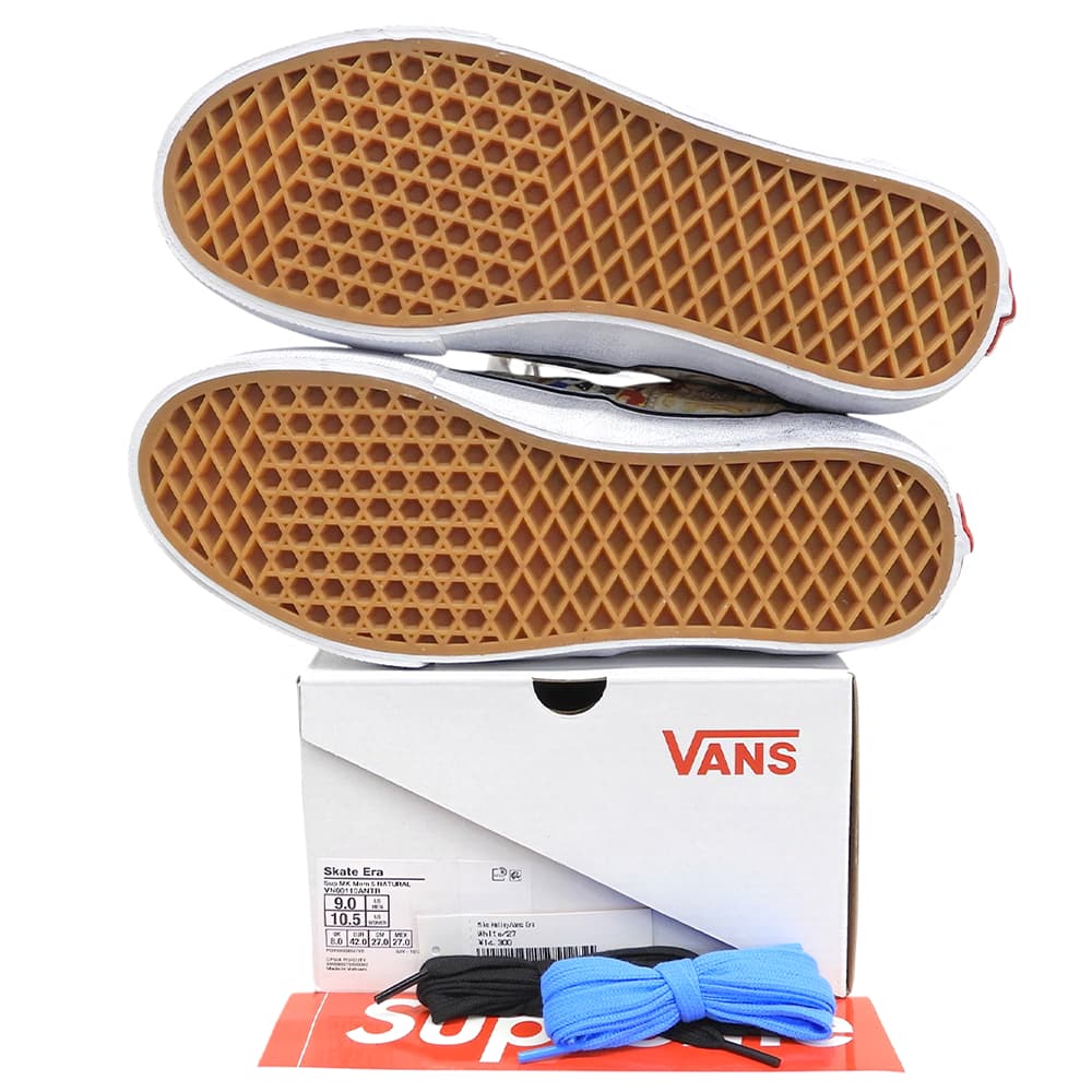 VANS バンズ 新品同様 Mike Kelly Vans Era スニーカー シューズ メンズ ホワイト×マルチカラー 27cm 26SS シューズ