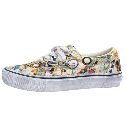 VANS バンズ 新品同様 Mike Kelly Vans Era スニーカー シューズ メンズ ホワイト×マルチカラー 27cm 26SS シューズ